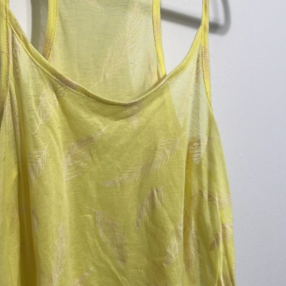 Yellow Skinny Strap Tank - Picture 2 of 3